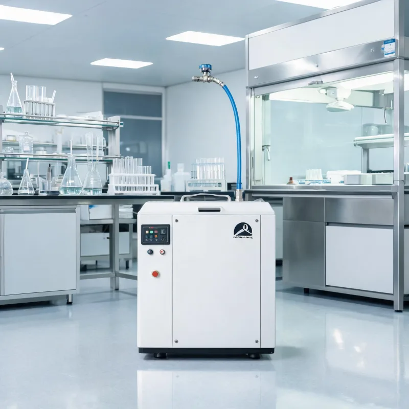 Silent Oil-Free Compressor Laboratory R&D Application Case