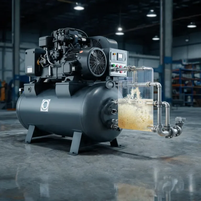 Solutions for Water and Oil Mixing Inside Compressed Air Pipelines