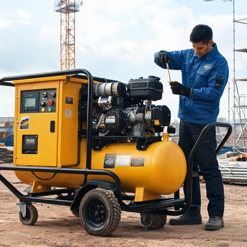 Step-by-Step Maintenance Guide for a Diesel Portable Air Compressor