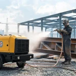 Top Rated Diesel Portable Air Compressors for Commercial Sandblasting 2024