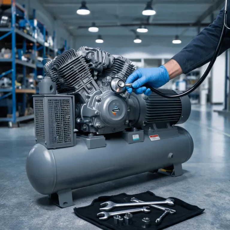 Troubleshooting Air Compressor Air End Abnormal Scratching Sound Faults