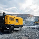 What CFM Diesel Mobile Compressor Fits Open Pit Mining Operations