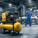 What CFM Rating Is Required for Industrial Pipeline Cleaning with Diesel Portable Air Compressor