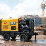 What Is A Quiet Portable Diesel Permanent Magnet VFD Screw Air Compressor