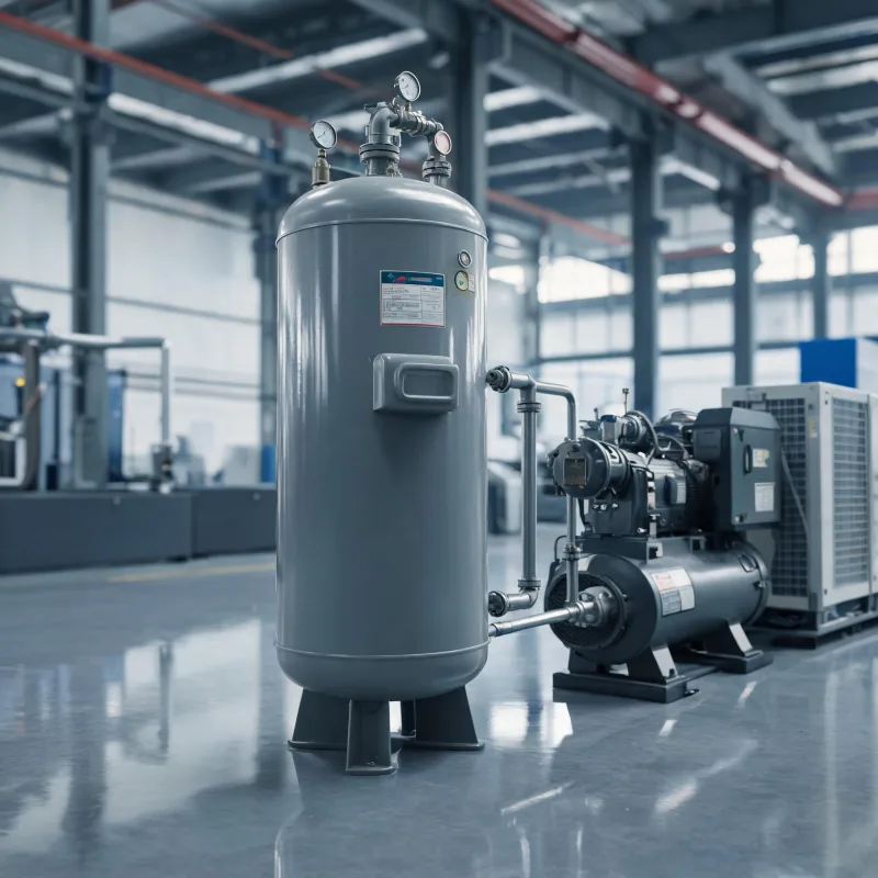 What Is the Working Principle of Industrial Air Receiver Tanks