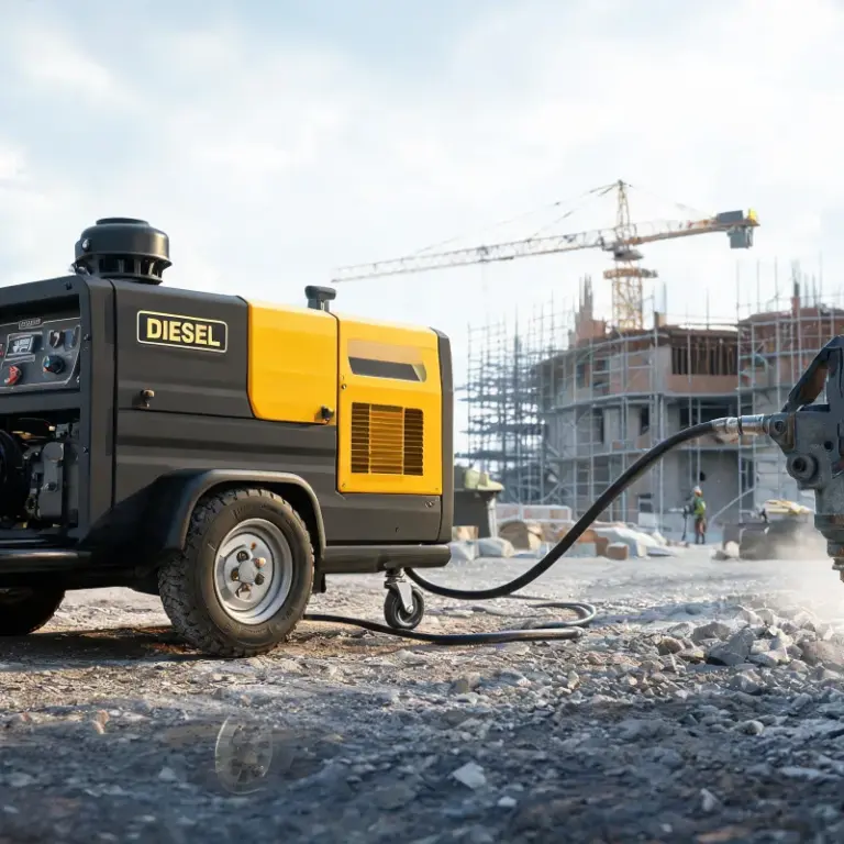 Diesel Portable Air Compressor: A Guide for Small Construction Business Owners