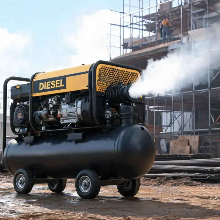 Field Log: How Receiver Tank Size Changes Steady Air Output For Portable Diesel Compressors