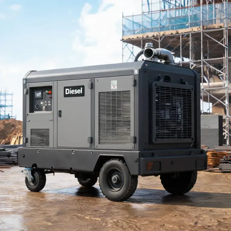 Top Rated Portable Diesel Compressors for Water Lubricated Oil-Free Screw Systems