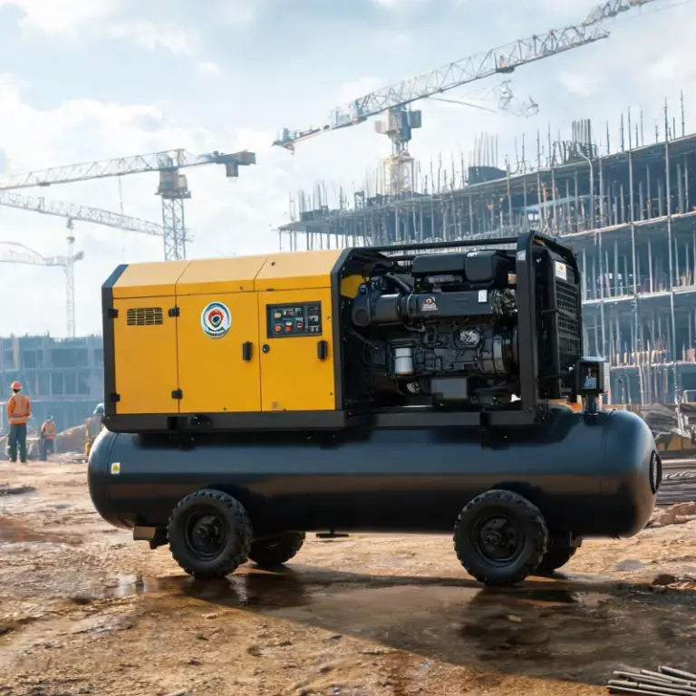 How Shifting Large Industrial Project Requirements Change CFM Sizing for Diesel Powered Air Compressors