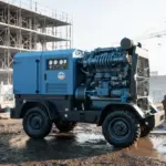 What Causes Pressure Drop In Water-Lubricated Oil-Free Screw Diesel Air Compressors