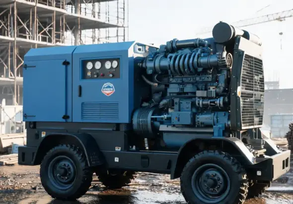 What Causes Pressure Drop In Water-Lubricated Oil-Free Screw Diesel Air Compressors